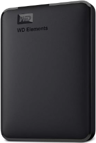 Disco duro externo Western Digital WD Elements Portable  2TB negro